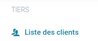 Liste des clients