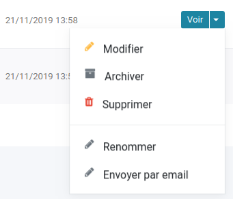 Modifier permissions d'un fichier