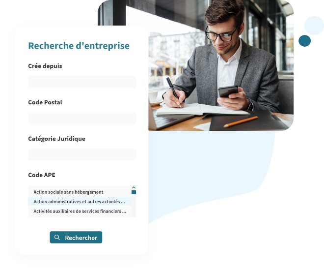 Trouvez des entreprises dans votre cible (B2B)